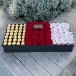 Raffaello,Rocher ve Gül olan Lüx Box
