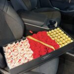 Mega Kutuda Kırmızı Güller , Raffaello ve Rocher Çikolatalar
