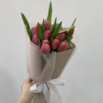 12'li Pembe Lale Buketi