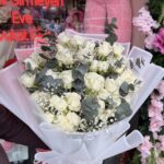 51’li Beyaz Premium Gül Buketi